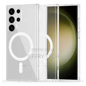 Hybrid Magsafe Case for Samsung Galaxy S23 Ultra (Clear)