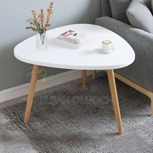 Amazing Shoppee Wood Triangle Side End Table