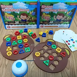 Shape Matching Game Color Sensory Educational Toy