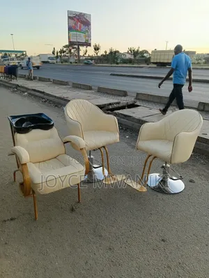 Sink Seat, and 2 Hydraulic Salon Seats