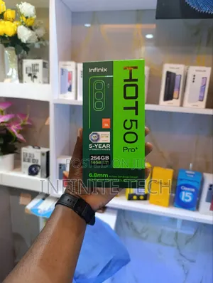New Infinix Hot 50 Pro 256 GB Blue