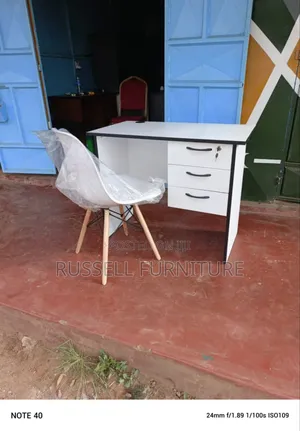 Beautiful Set Study Table and Eames Chair