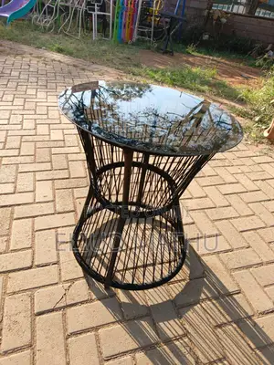 Out Door Glass Table