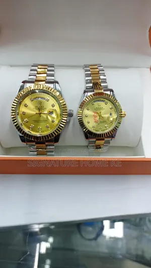 2pcs Rolex Couple Watch Set