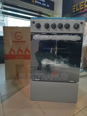 EUROCHEF 4 Gas Burner Cooker With Electric Oven(Eg55-4g+E)