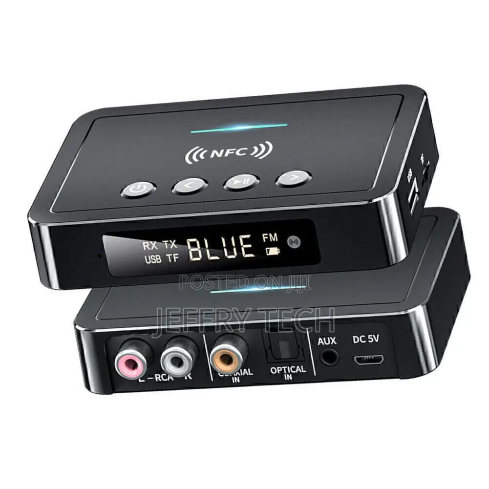 Bluetooth 5.0 Transmitter Receiver Wireless 3.5mm Adapter AU
