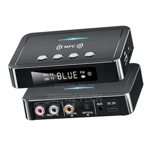 Bluetooth 5.0 Transmitter Receiver Wireless 3.5mm Adapter AU