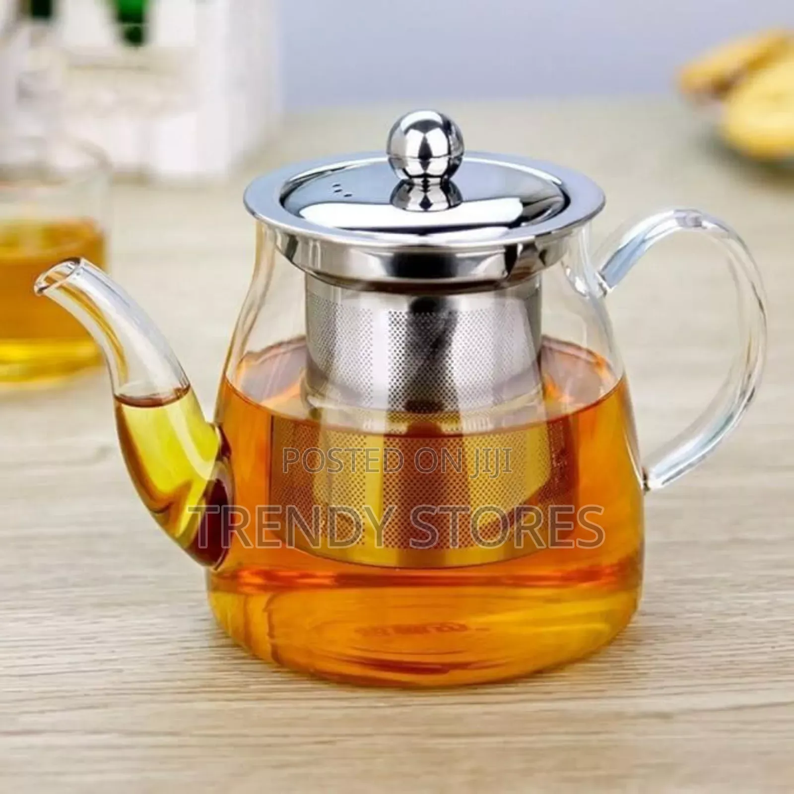 Borosillicate Glass Tea Pot With Infuser