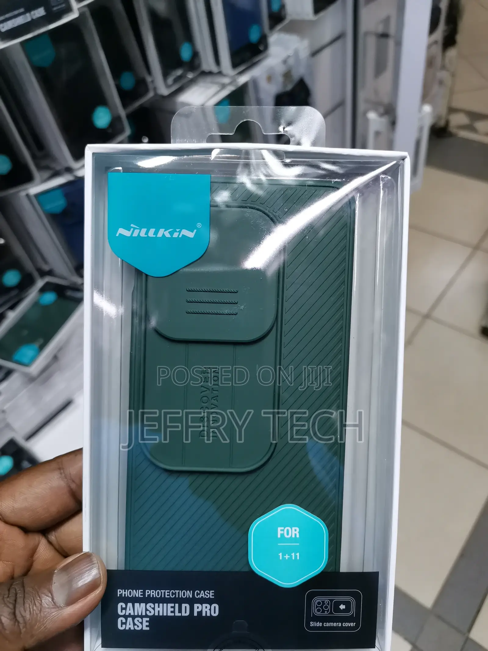Nilkin Cameshield for Oneplus 11 5G Case -Green