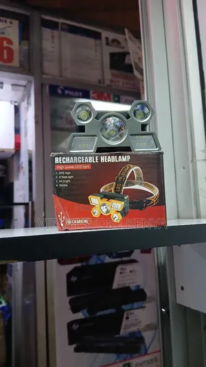 5 Lights Rechargeable Headlamp Camping LED Light