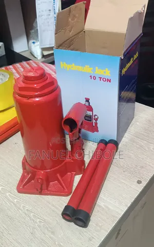 Red Hydraulic Jack 10ton