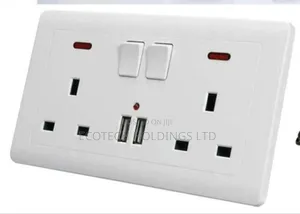 Double Sockets With Usb Port and Type Cat9
