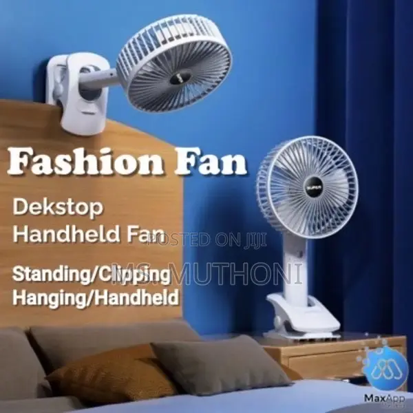 Rechargeable Desktop Fan,