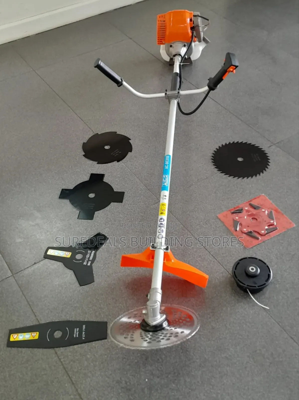 Aico 8 in 1 Brush Cutter; 4 Stroke Engine.