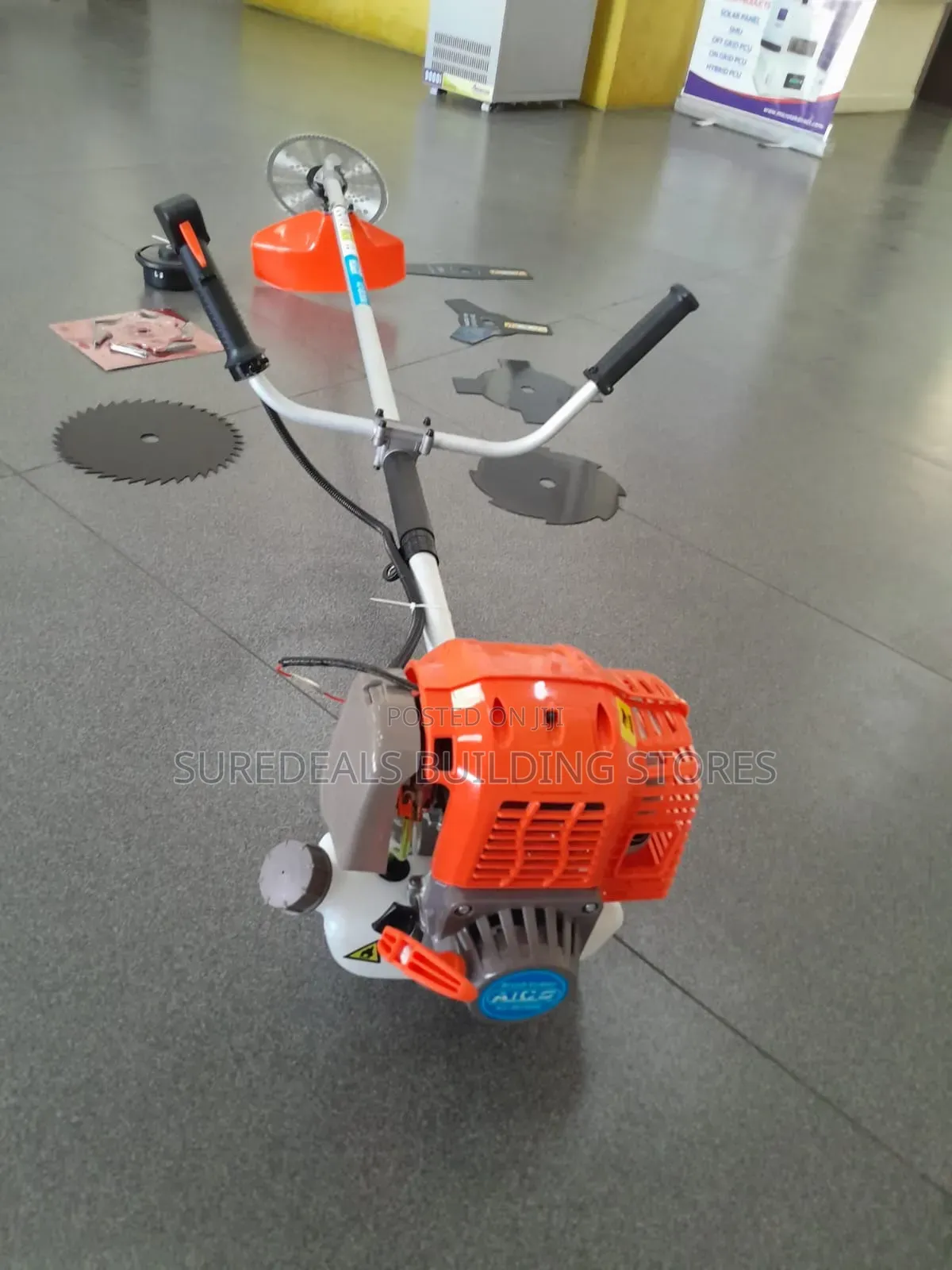 Aico 8 in 1 Brush Cutter; 4 Stroke Engine.