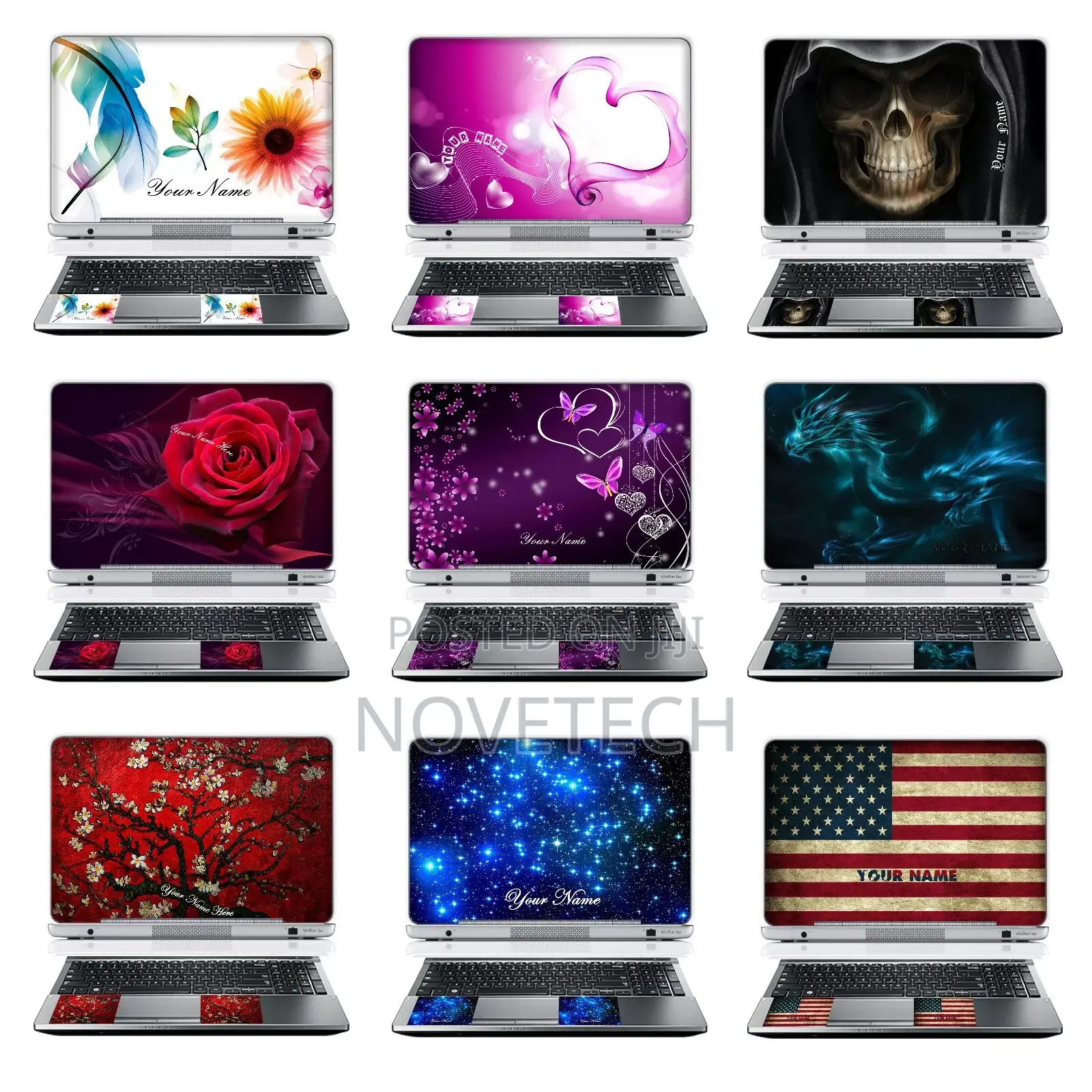 Laptop Computer Skin Sticker for LENOVO, ASUS, DELL, HP