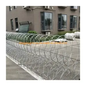 Razor Wire. Galvanized 750mm, 6m