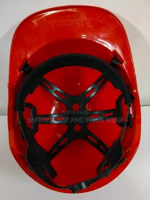 Red Heavy Duty Safety Helmet