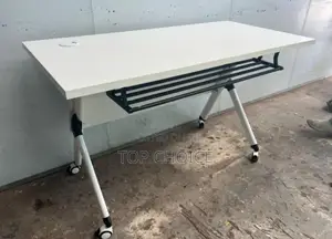 White Lecture Table (Foldable)