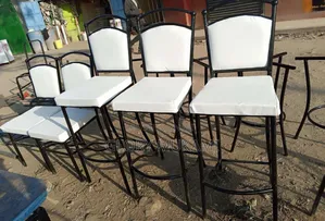 White High Counter Chairs