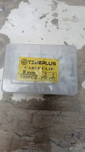 Round Wall Cable Clips(White Colour, From Size 6mm to 14mm)