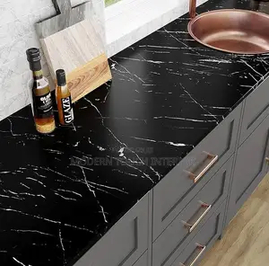 Modern Black Marble Wallpaper