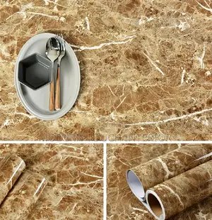 Dark Brown Marble Wallpaper