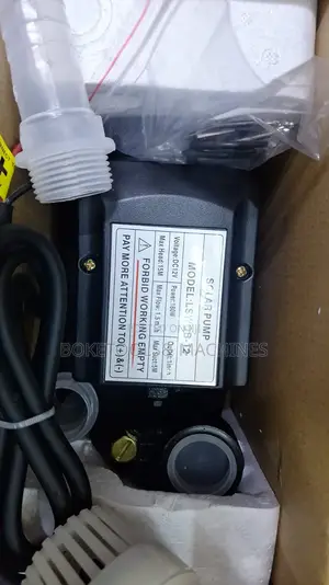 DC Solar Booster Pump, 12 v , 1500 L/H, 15 M Head 180 Watts