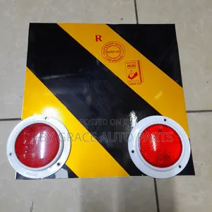 Best Nganya Rear Chevlon/Reflectors Black and Yellow.