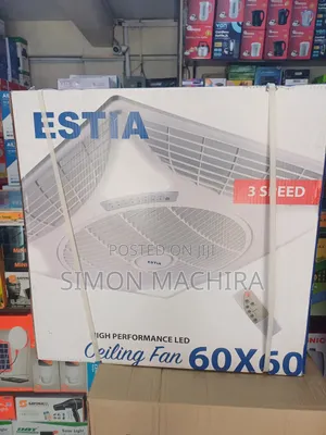 60 by 60 Ceiling Louvre Fan