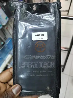 Leather Wallet Flip Case for iPhone 13 -Black