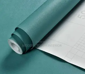 Green Water-Proof Contact Wallpaper