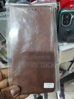 Case for Vivo Y16 Flip Cover Leather Wallet Stand -Brown