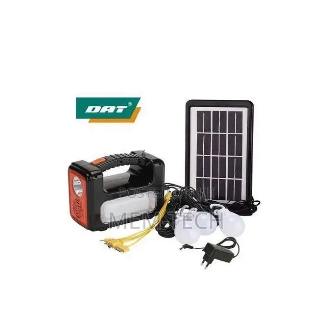 Dat Mini Rechargeable Solar Home Lighting System