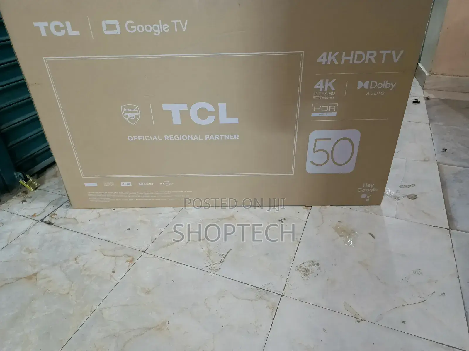 TCL 50" Android Frameless V6c