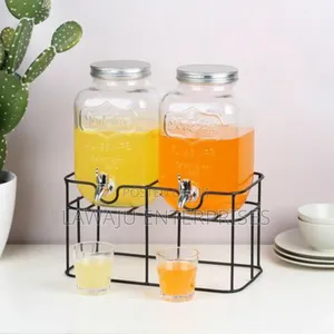 8L Drink Dispenser With Tap and Stand