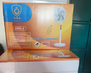 Remote Controlled Urk 16" Modern Standing Quiet Fan