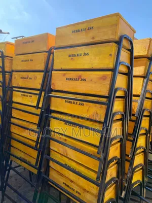 Labeled School Lockers