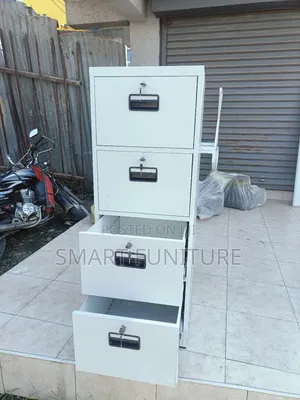 Metallic Office Filing Cabinet
