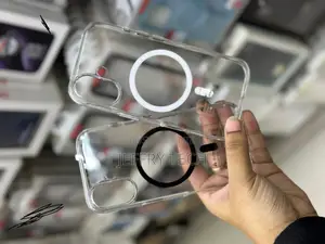 Transparent Magnetic Phone Case for iPhone 16