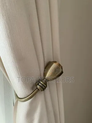 Metallic Curtain Tiebacks Metallic Wall Curtain Tiebacks