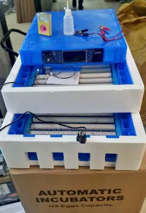 Automatic Incubator/128 Eggs Capacity