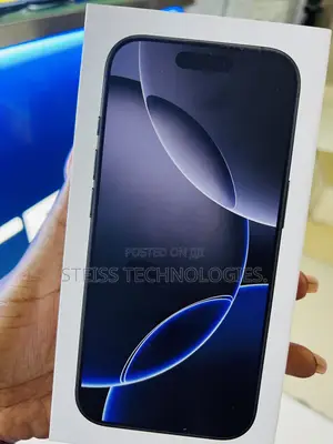 New Apple iPhone 16 Pro 256 GB Black