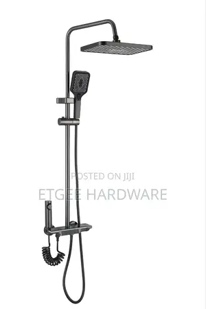 Gray Piano Shower Mixer Brimix