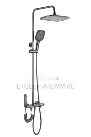 Grey Piano Shower Mixer 8880NG