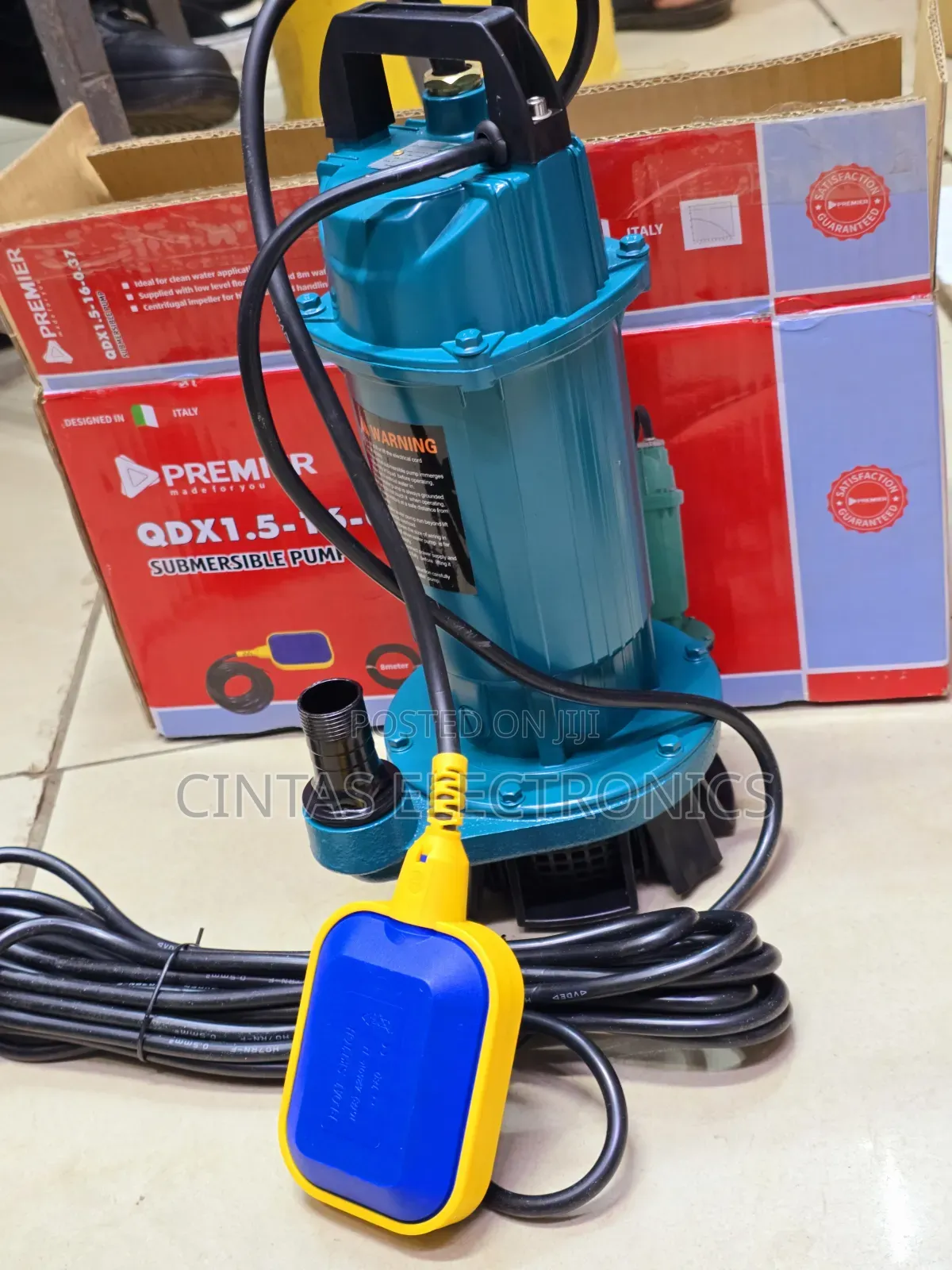 Submersible Water Pump 0.5hp
