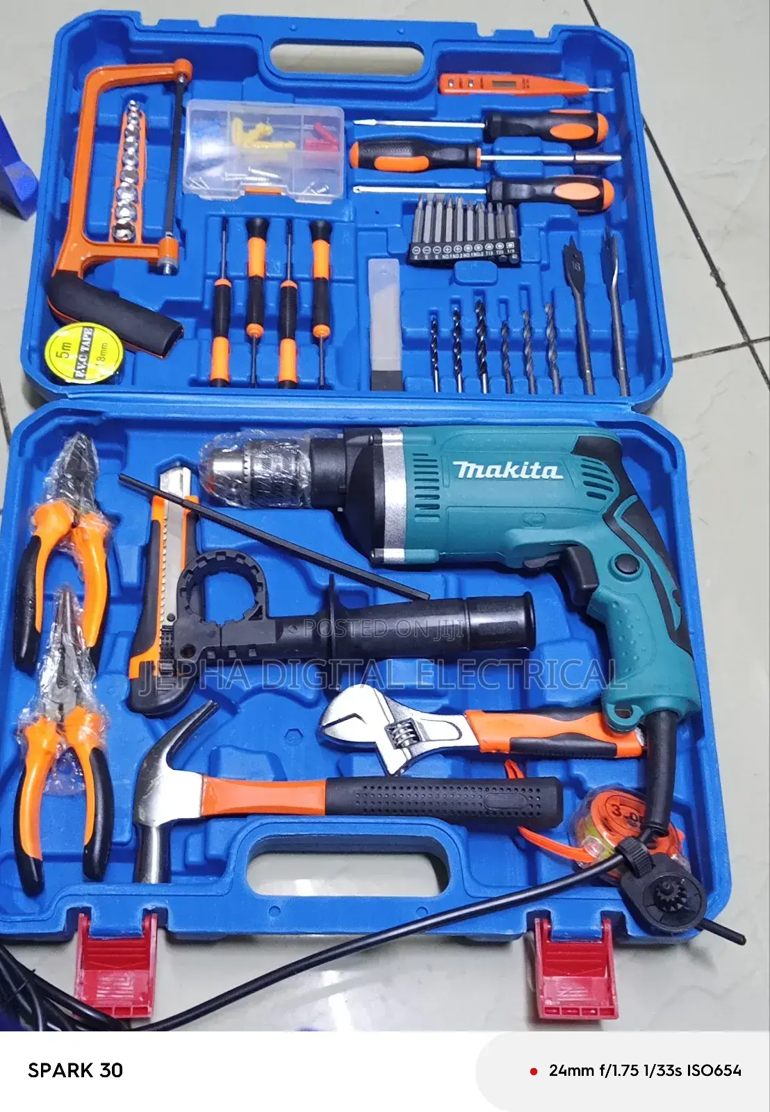 Makita Corded Drill Set