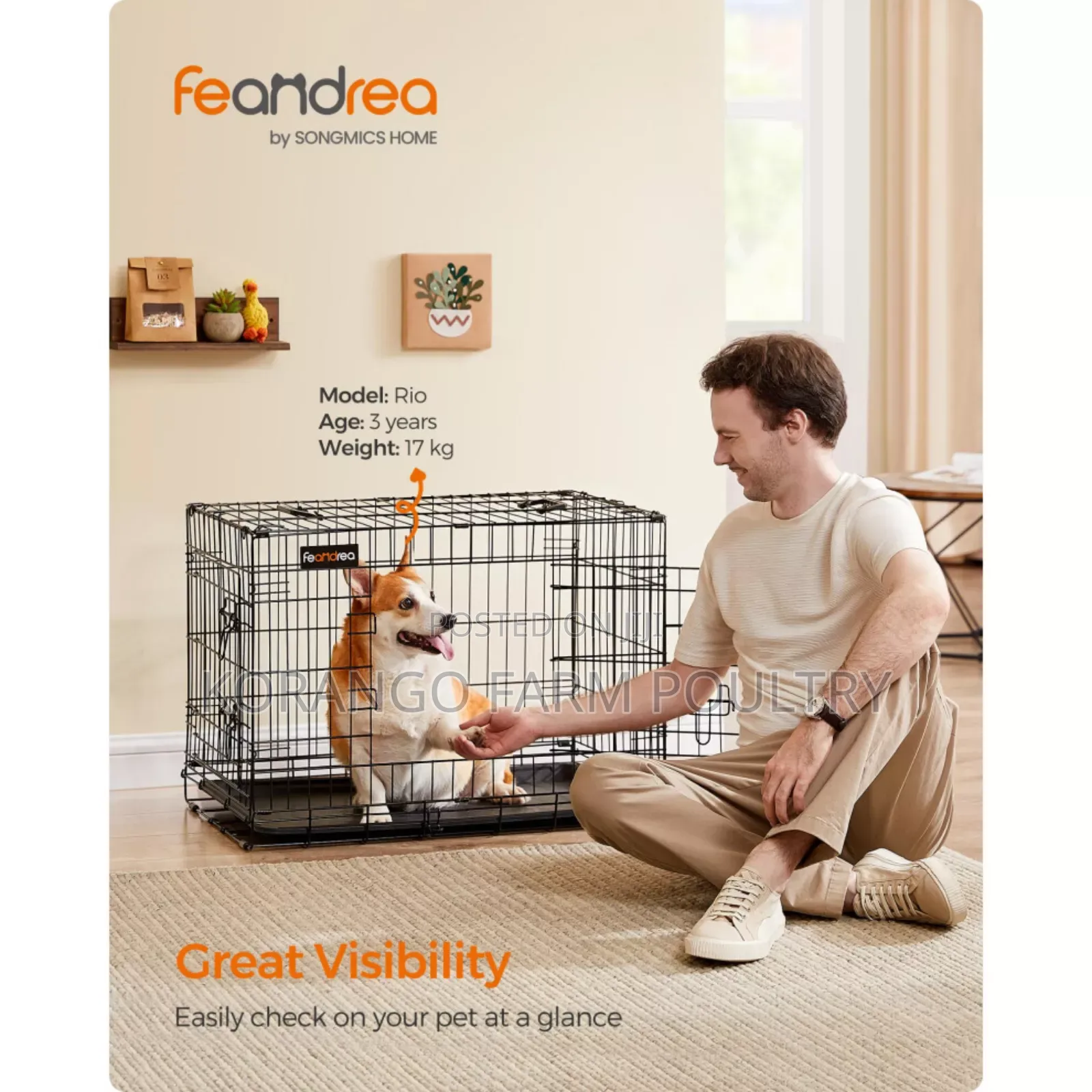Dog Cages Foldable