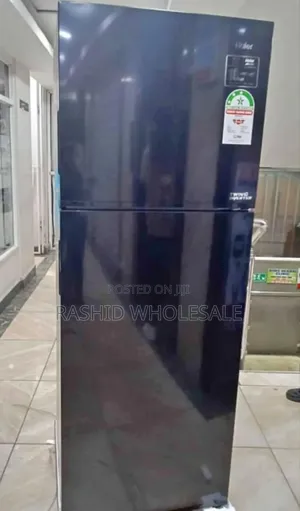 Haier 333l Double Door No-frost Fridge Refrigerator .