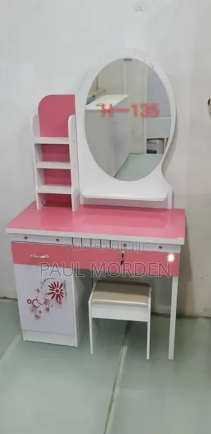 Vanity Dressing Table With Stool
